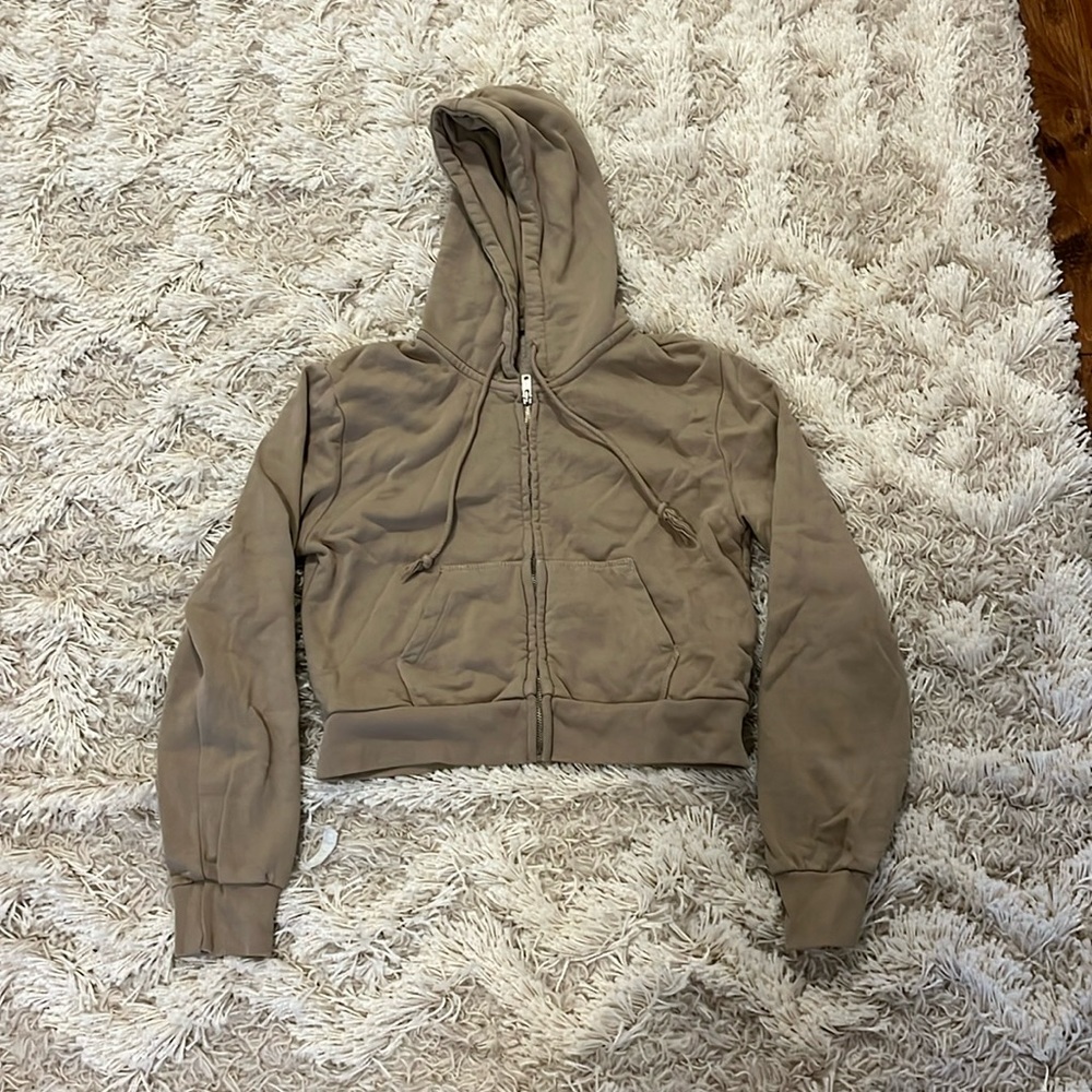 John Galt Cropped Hoodie